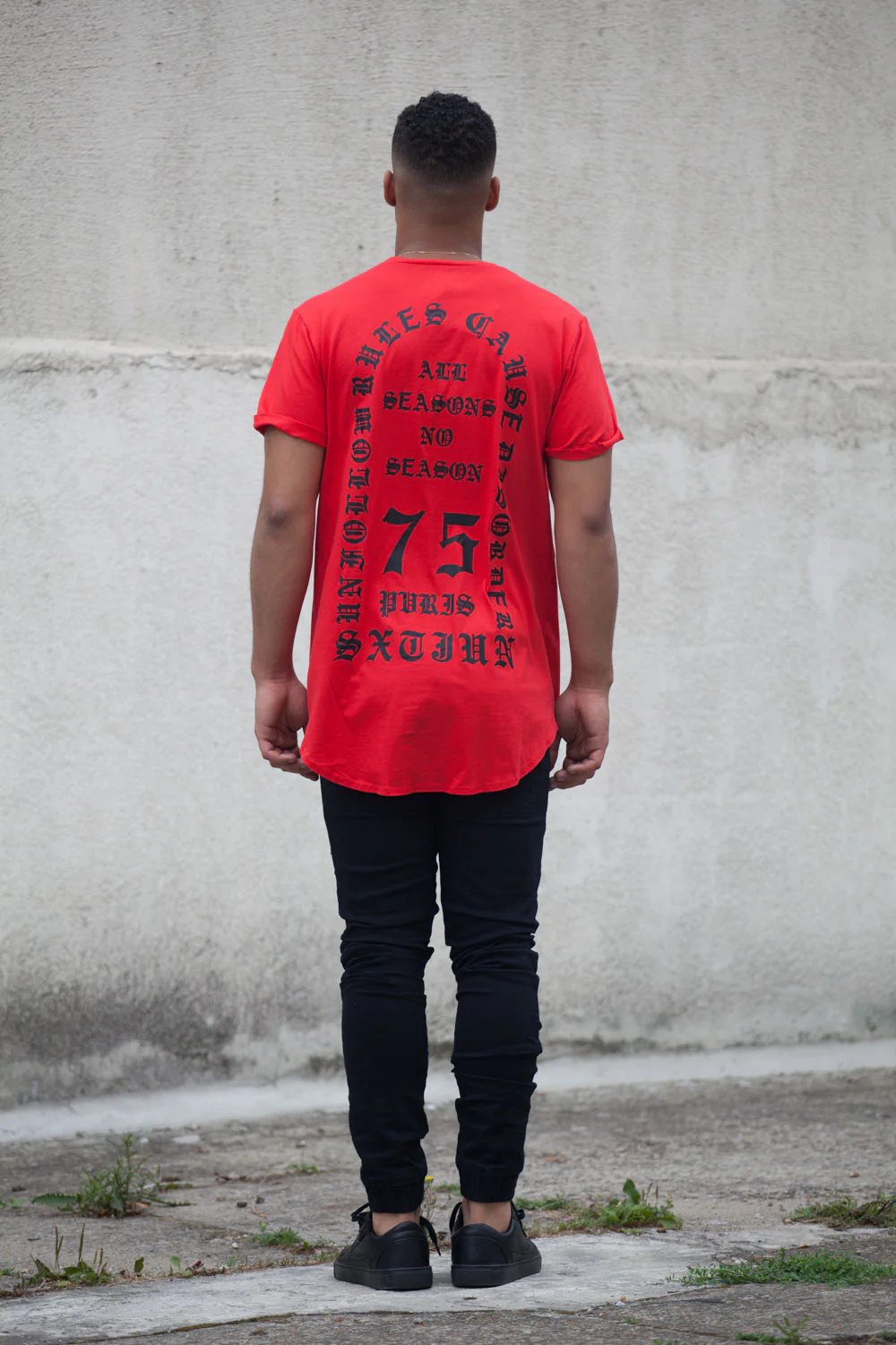 T-shirt All Seasons No Season rouge M2207VTS - Image 3
