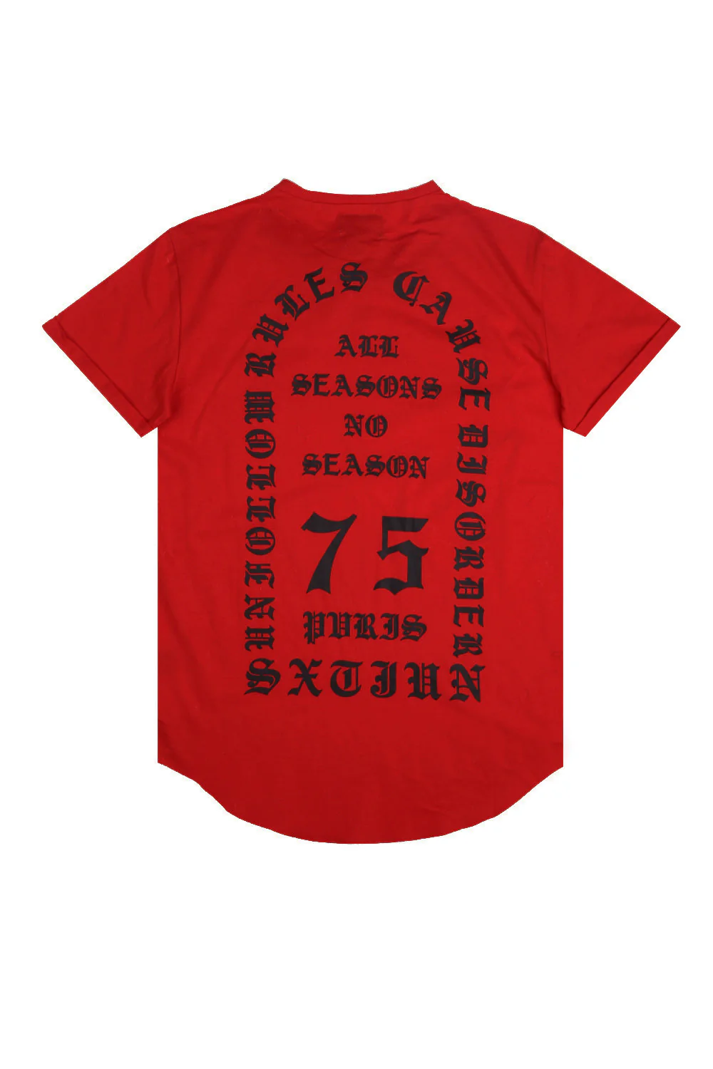 T-shirt All Seasons No Season rouge M2207VTS - Image 6
