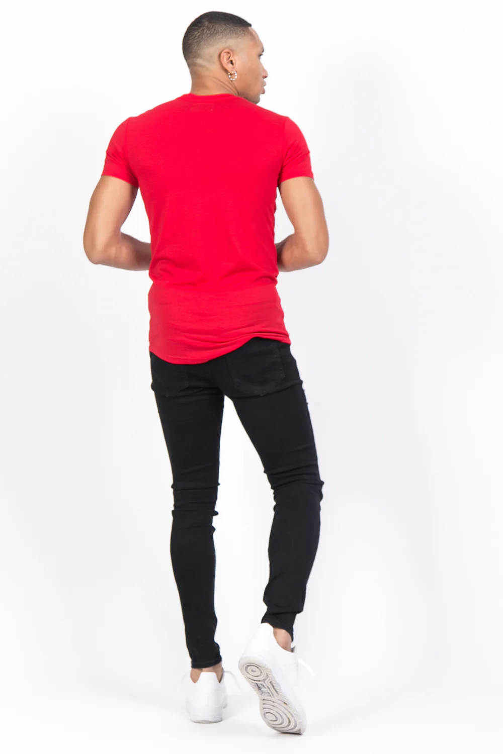 T-shirt amour violence rouge - Image 3