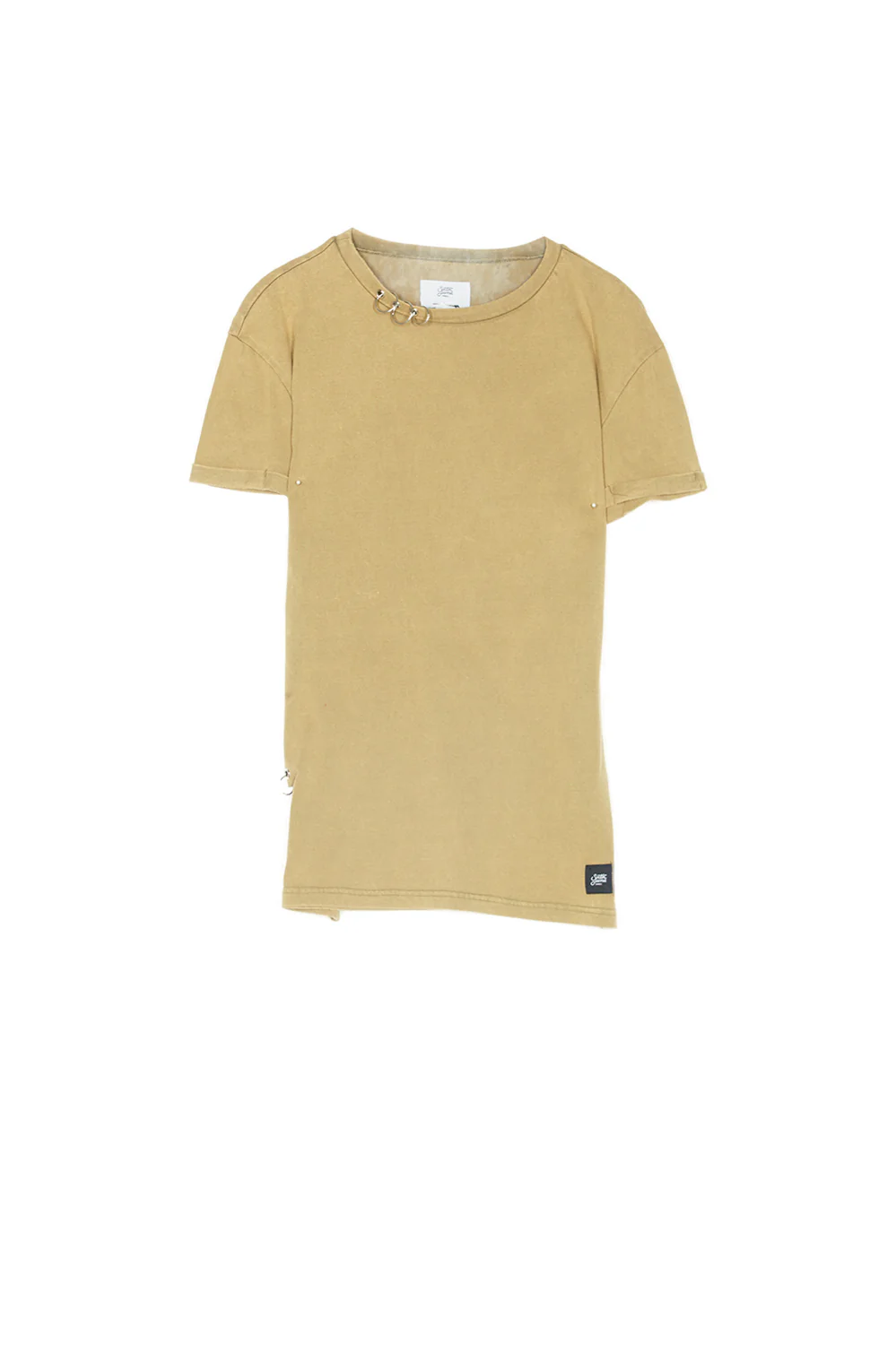 T-shirt anneaux kaki
