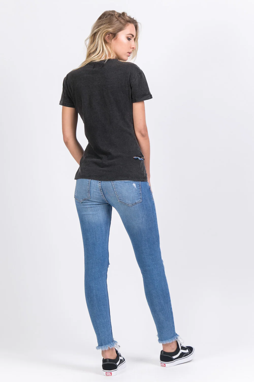 T-shirt anneaux noir - Image 3