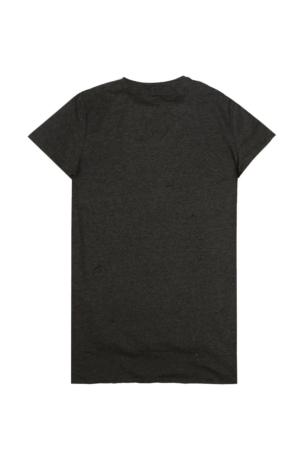 T-shirt asymétrique oversize gris foncé 2131C - Image 5