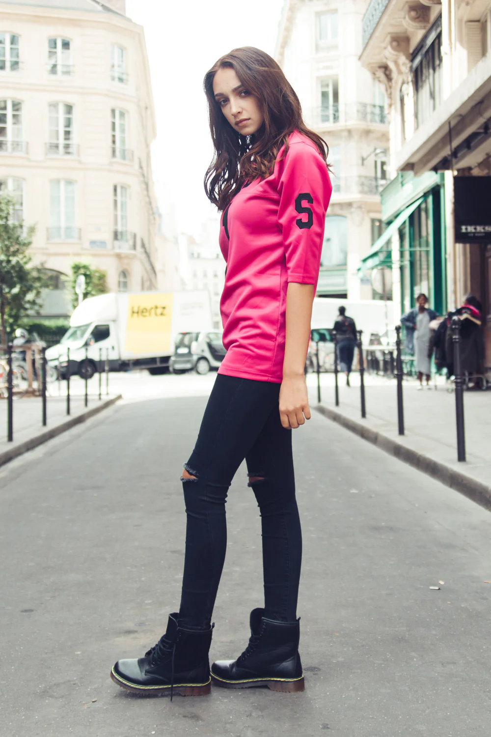 T-shirt Bad 1 néoprène rose Sixth June - Image 6
