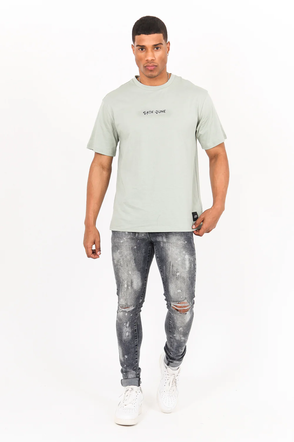 T-shirt "bad reputation" hard rock vert - Image 3