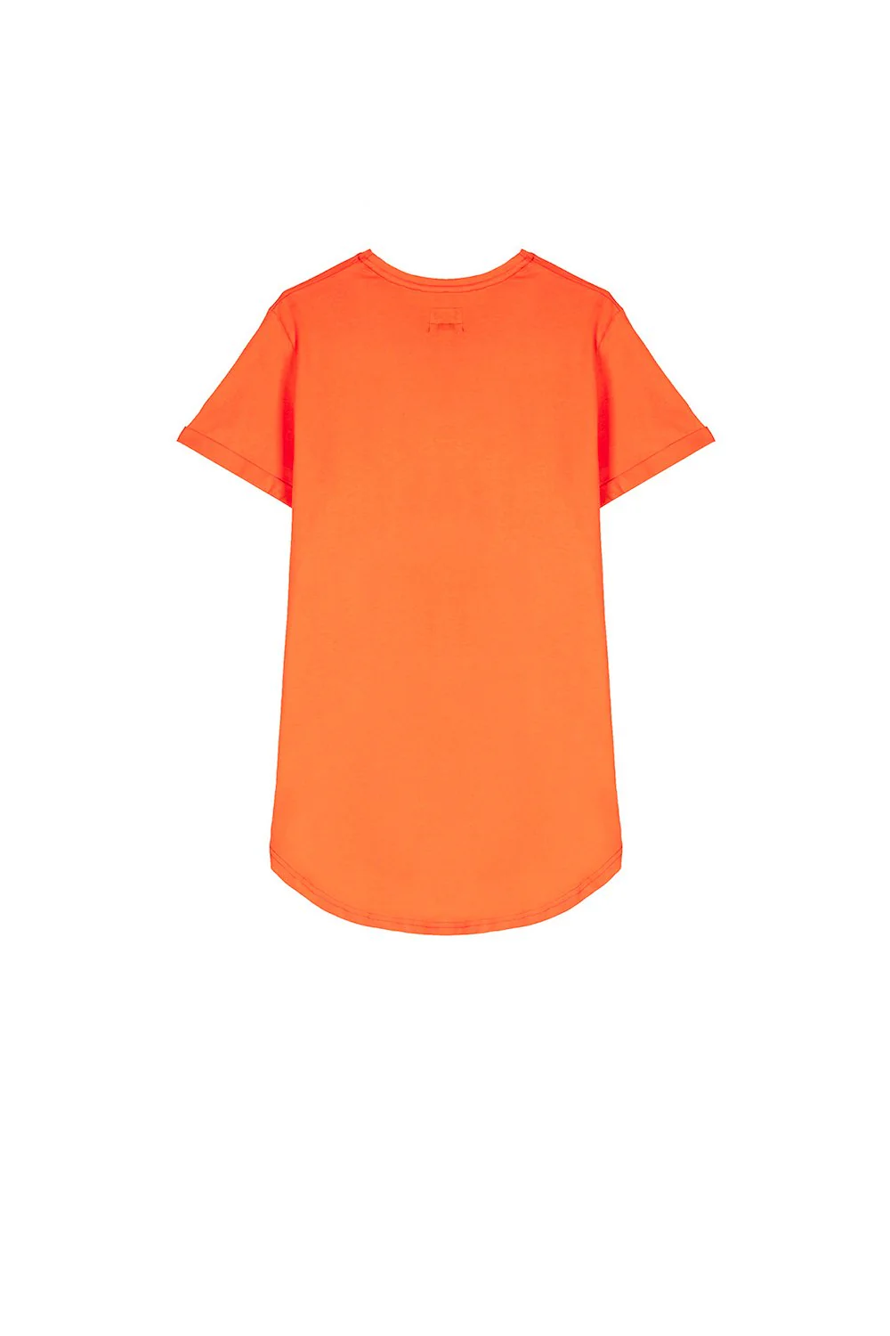 T-shirt bas arrondi Orange - Image 6
