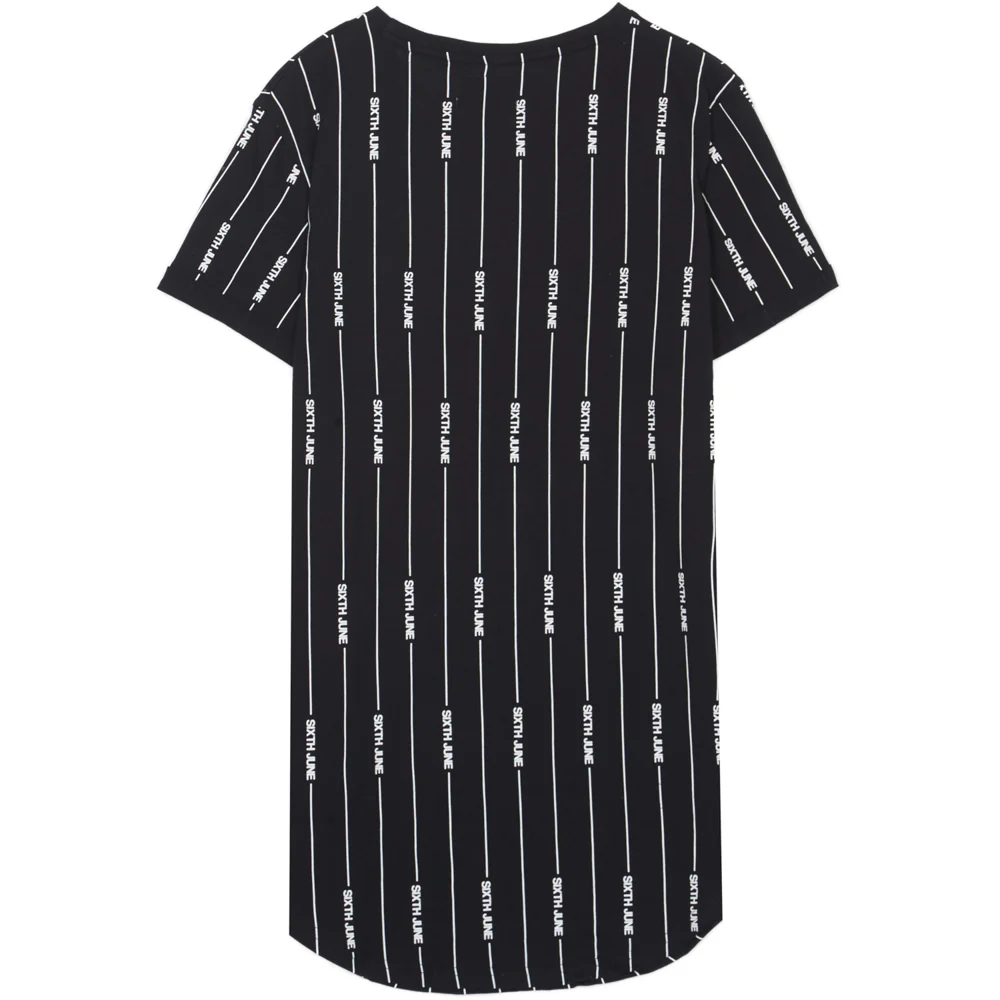 T-shirt baseball logomania noir - Image 5