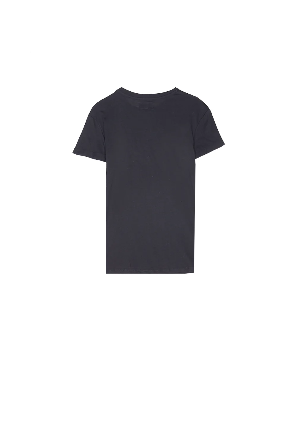 T-shirt brodé logo noir - Image 4