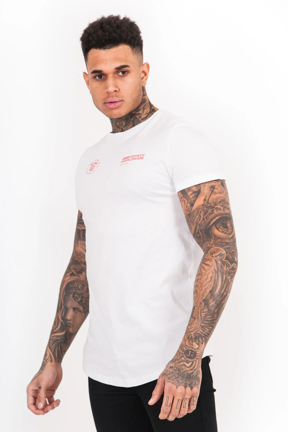 T-Shirt Call Me blanc - Image 3