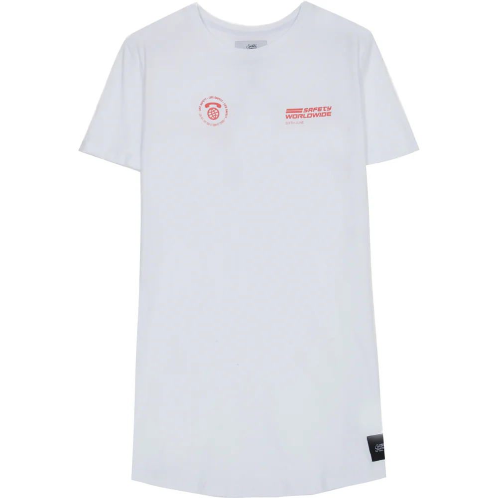T-Shirt Call Me blanc - Image 7