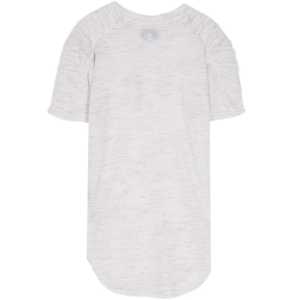 T-shirt chiné biker beige - Image 6