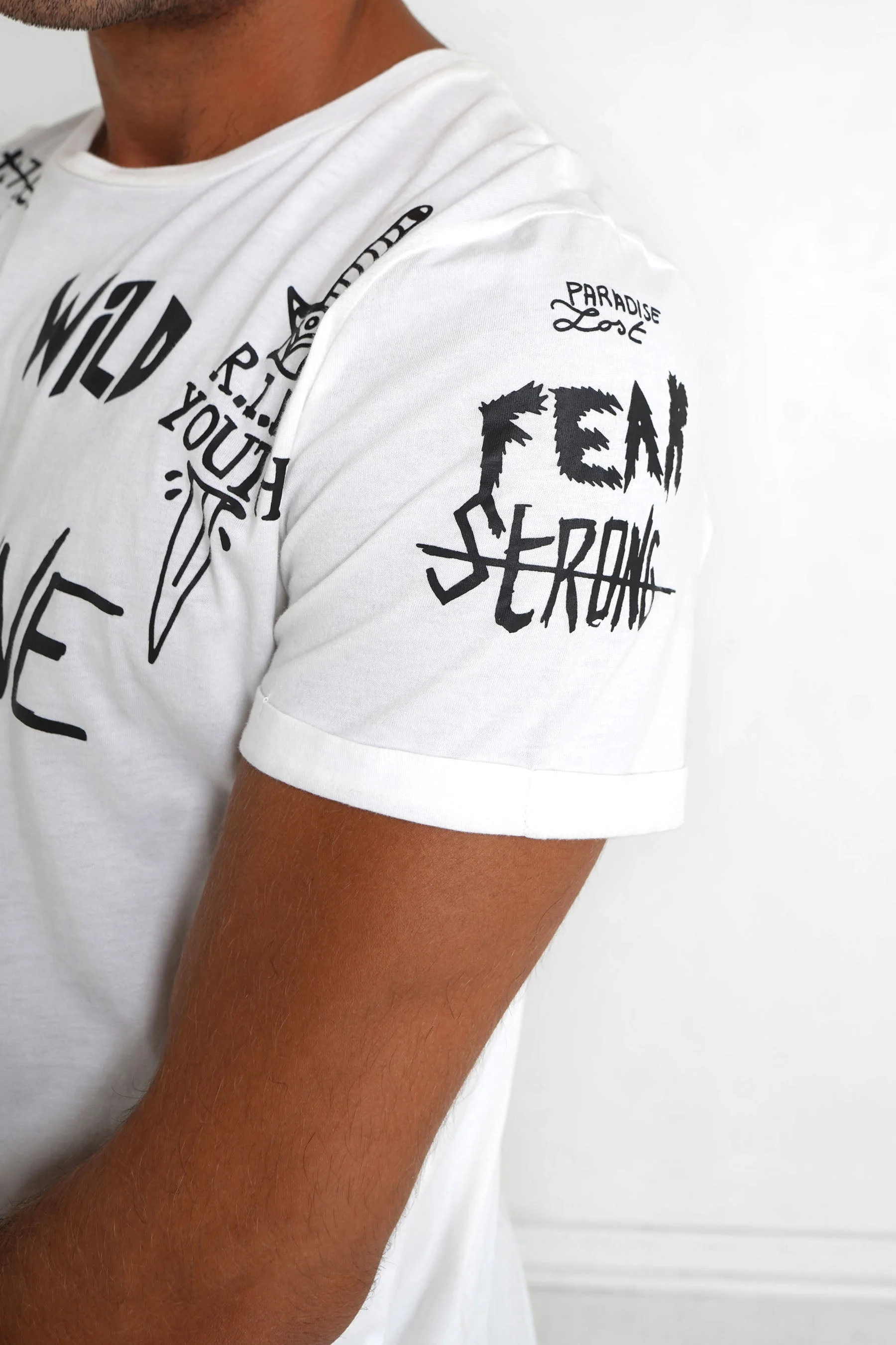 T-shirt crew Blanc - Image 3