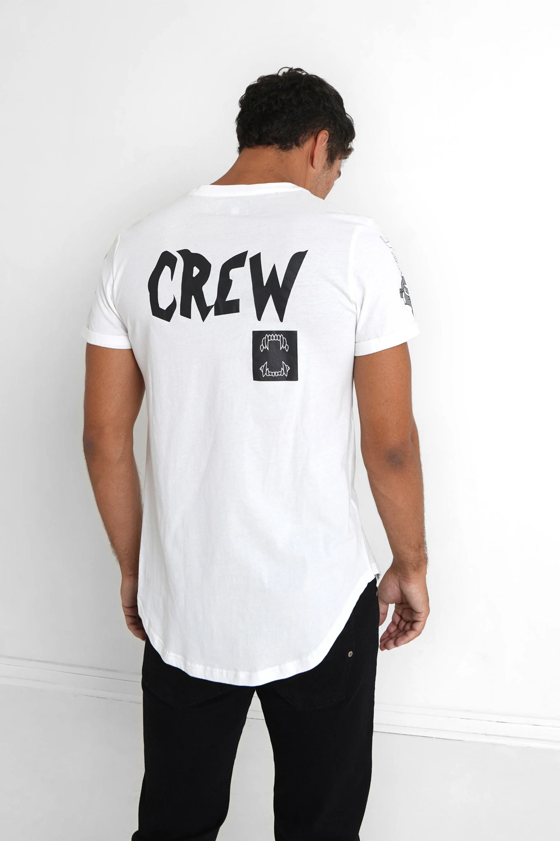 T-shirt crew Blanc - Image 5