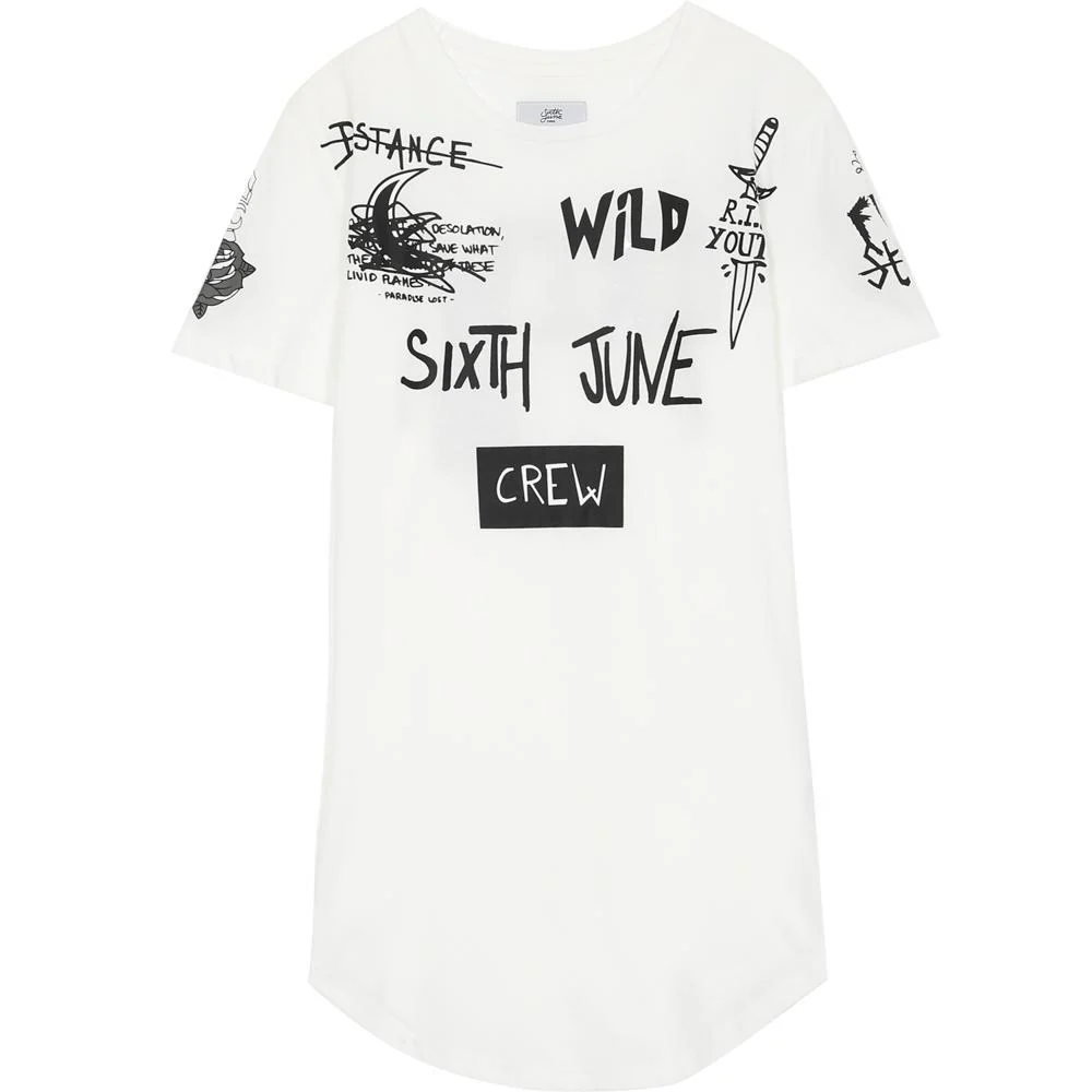 T-shirt crew Blanc - Image 6