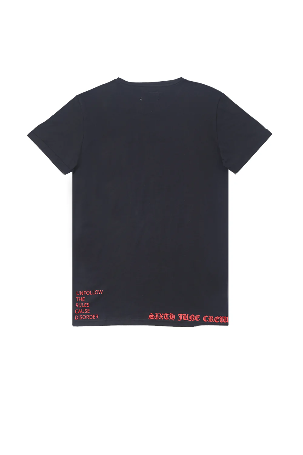 T-shirt crew noir M2418VTS - Image 8
