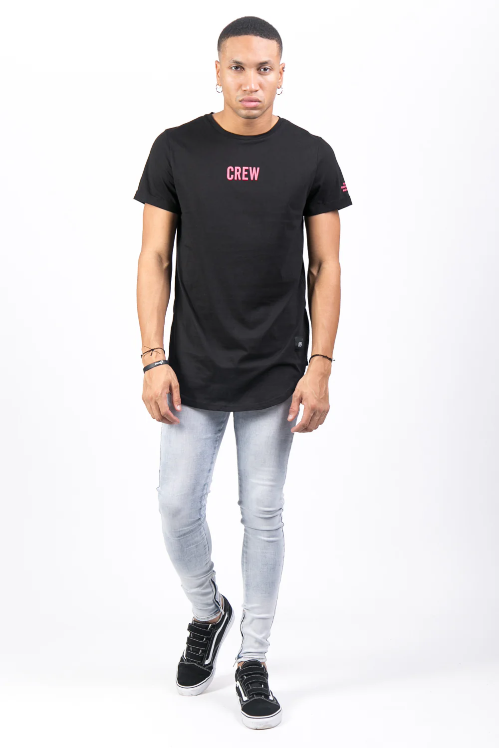T-shirt crew tour noir - Image 2