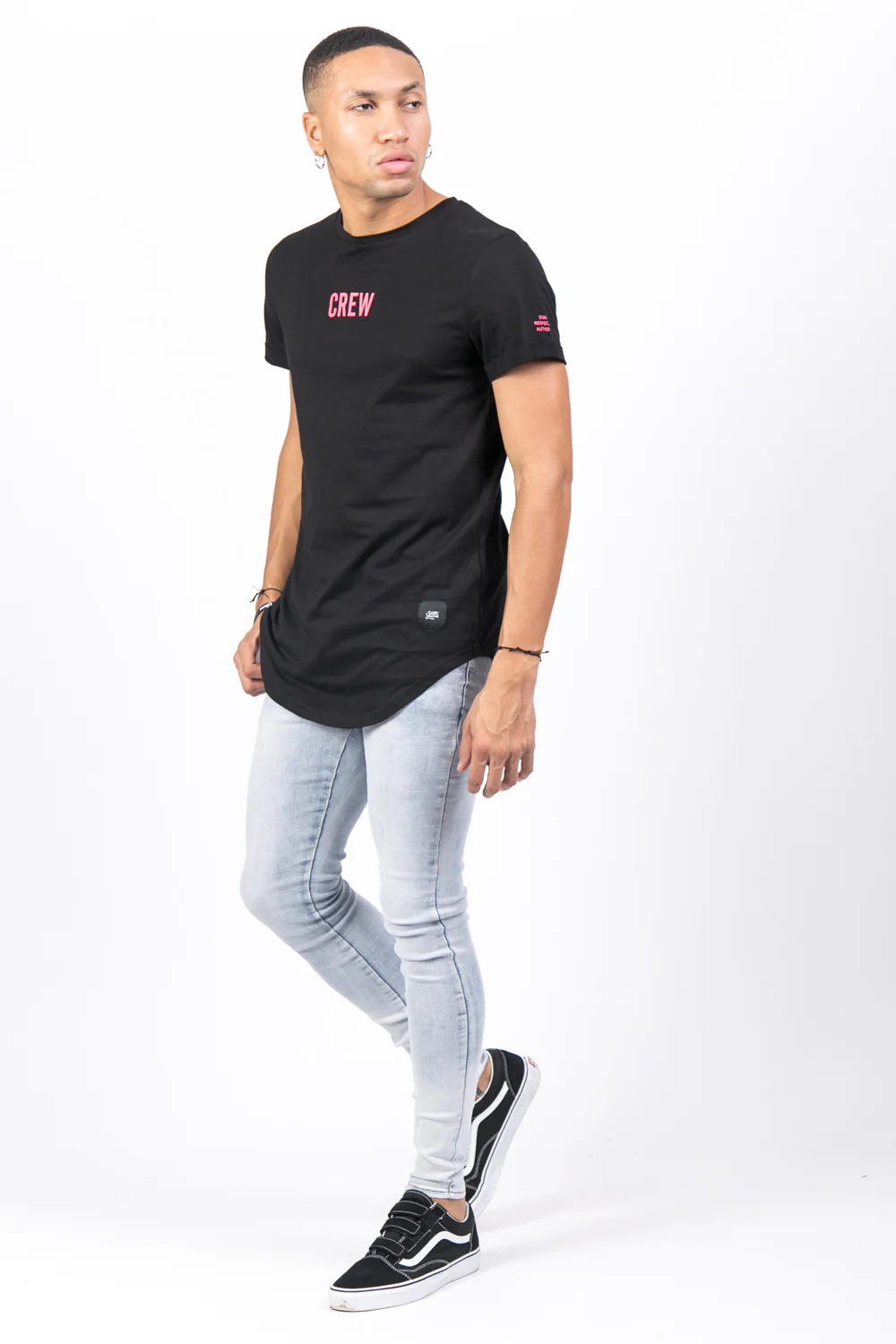 T-shirt crew tour noir - Image 4