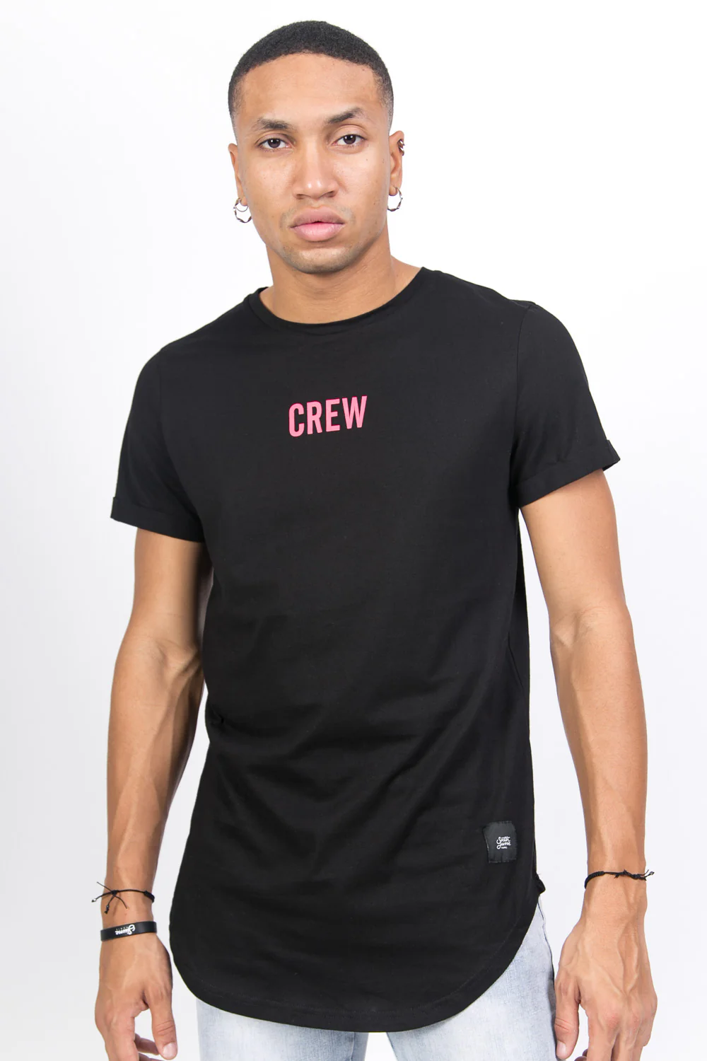 T-shirt crew tour noir - Image 5