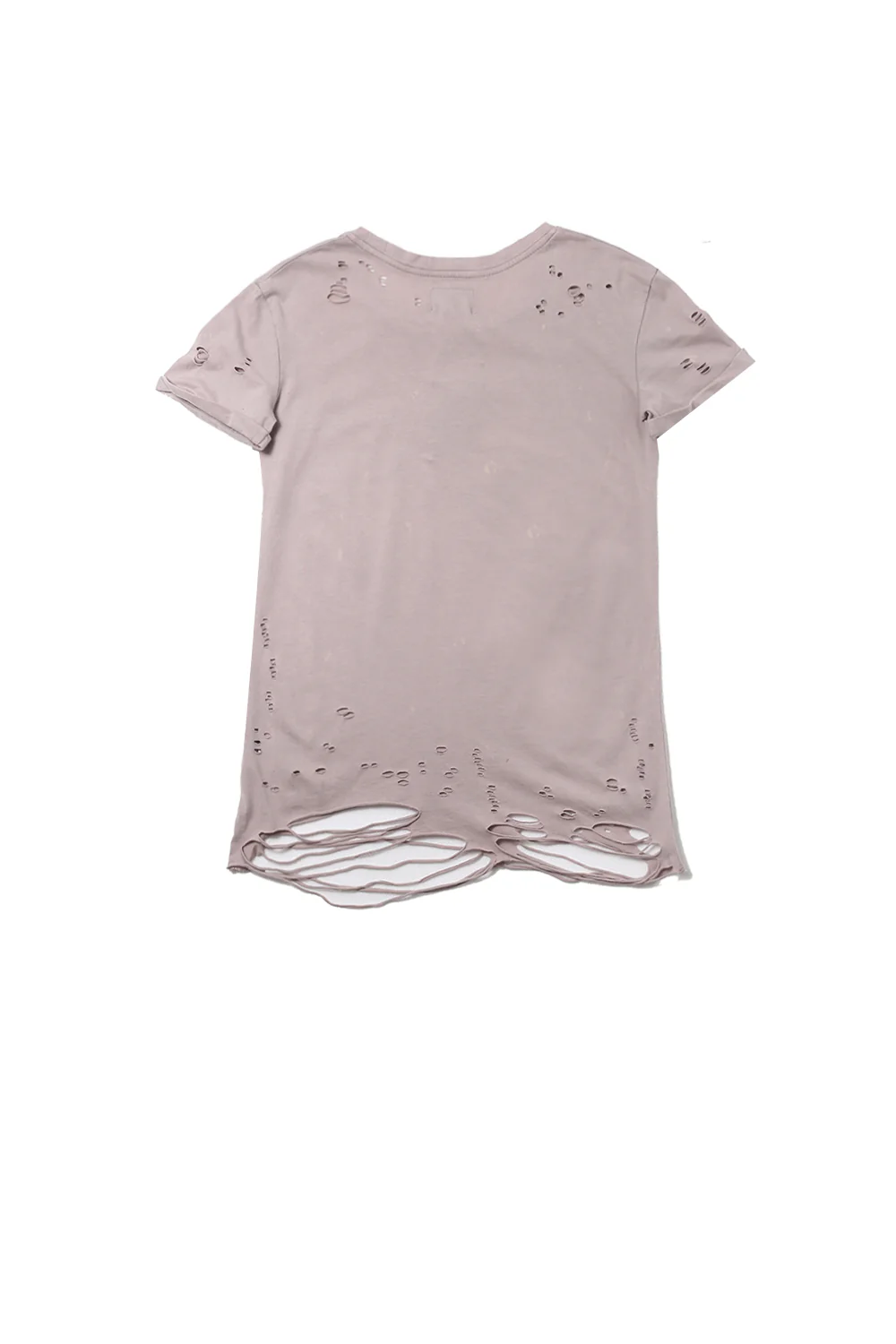 T-shirt destroy Femme rose W2370VTS - Image 7