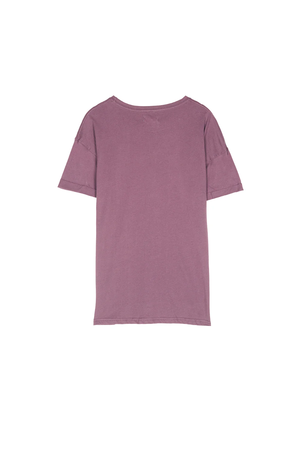 T-shirt épaules tombantes violet - Image 5