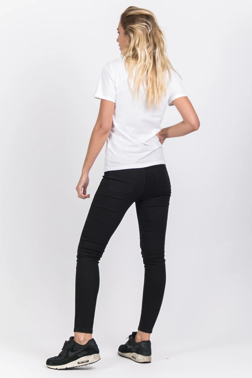 T-shirt Girl squad blanc - Image 3