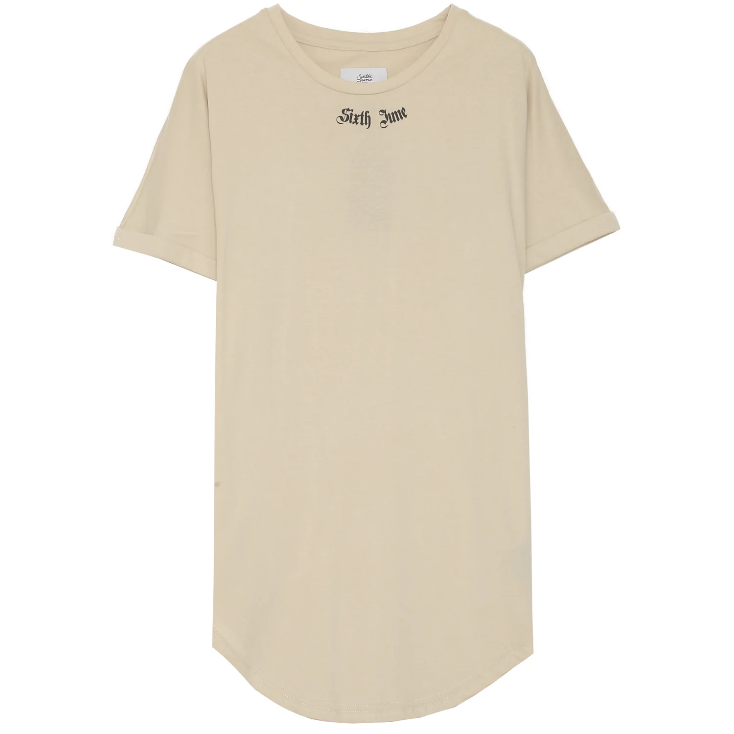 T-shirt gothique imprimé beige - Image 7
