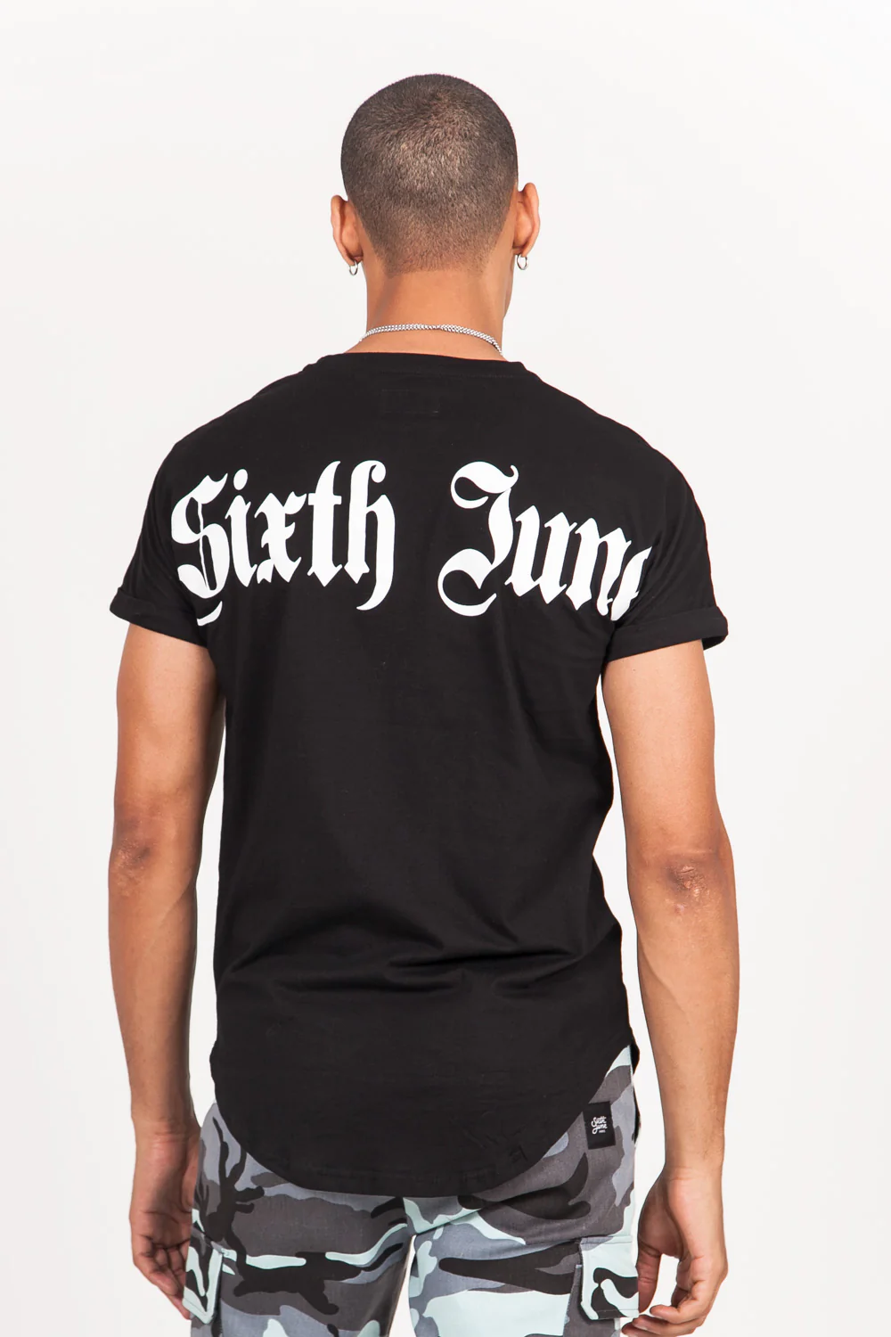 T-shirt gothique imprimé noir - Image 5