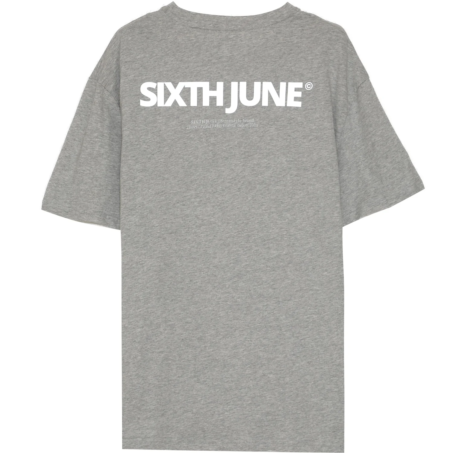 T-shirt réfléchissant grande poche gris - Image 11