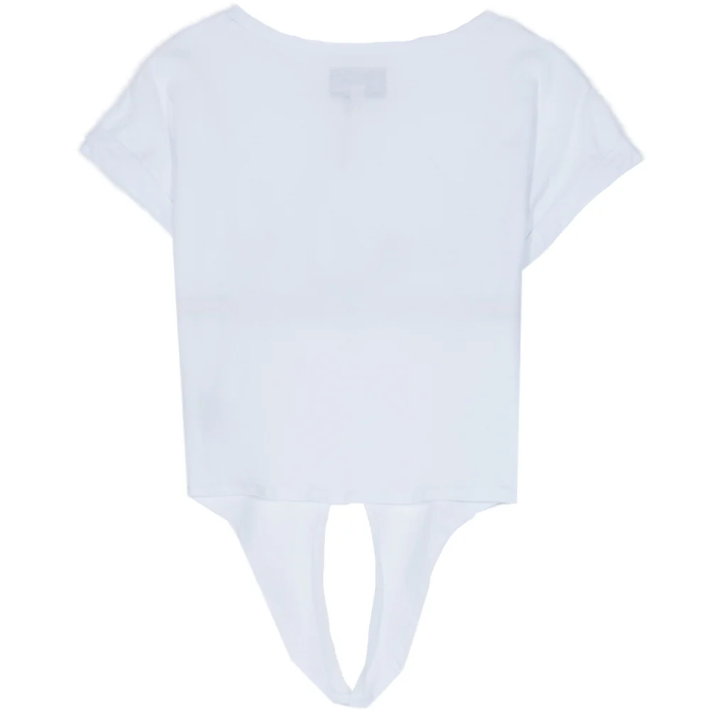T-shirt Honey bande noeud Sixth June blanc - Image 5