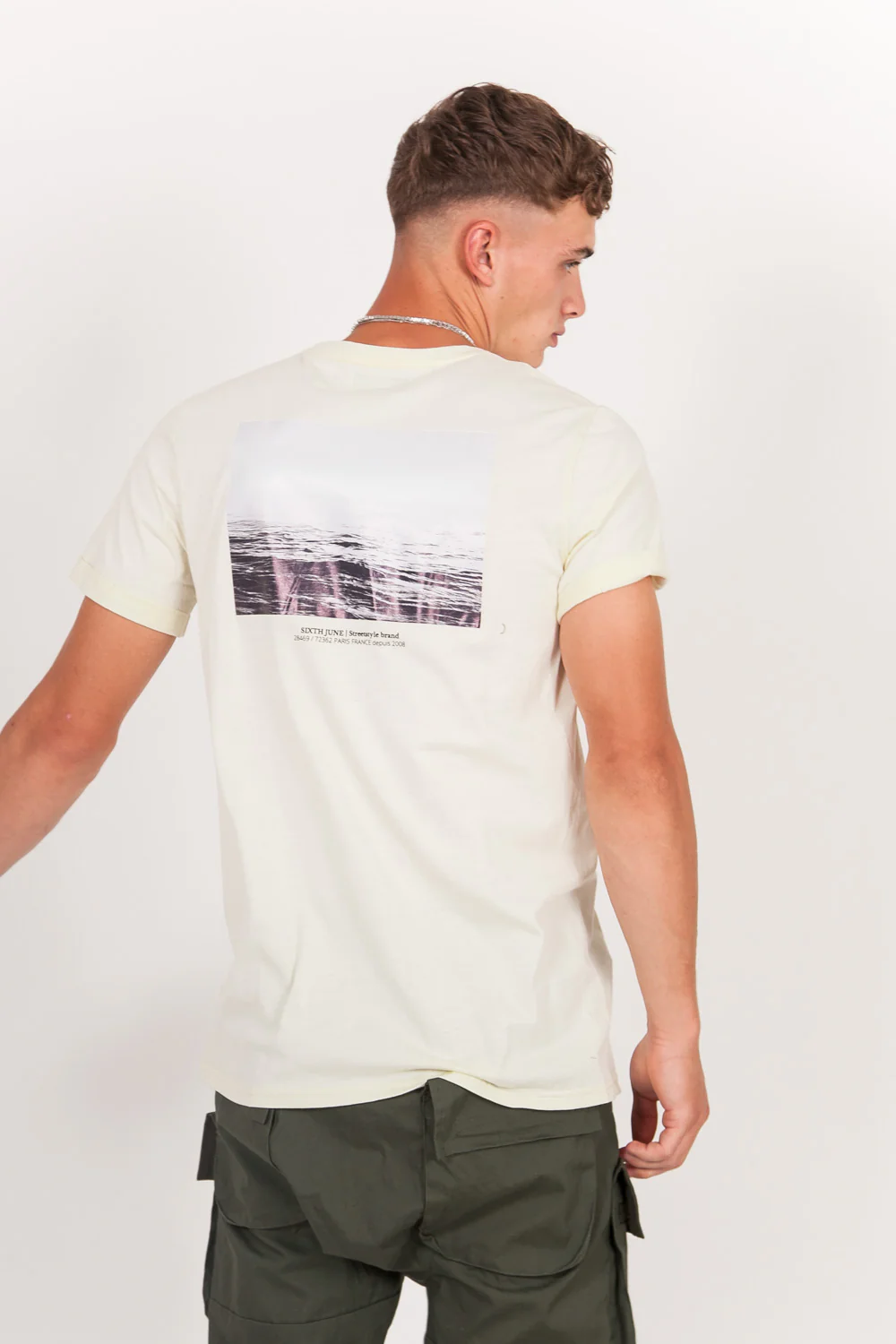 T-shirt image ocean jaune - Image 5