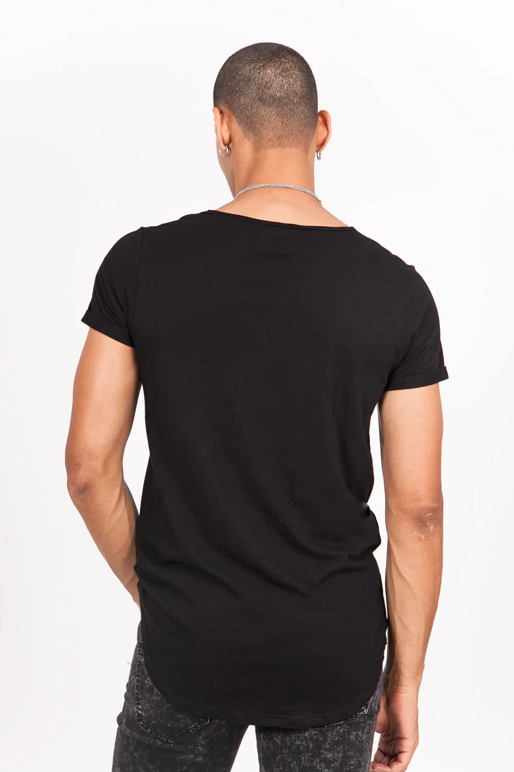 T-shirt hologramme noir - Image 5