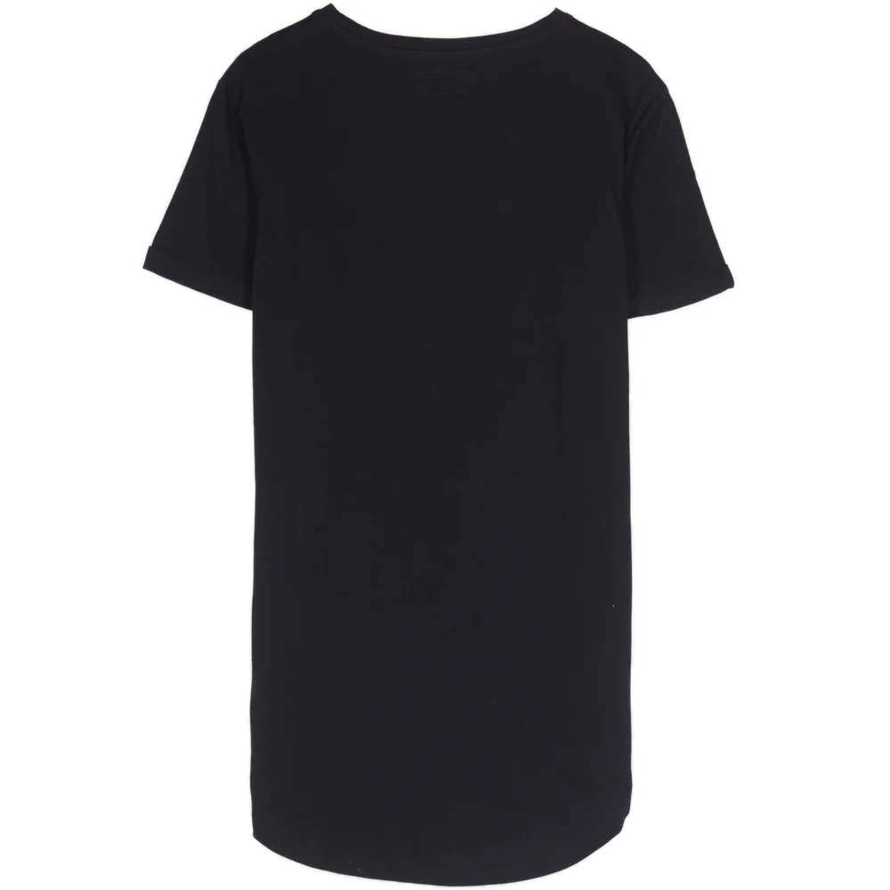 T-shirt imprimé logo noir - Image 5