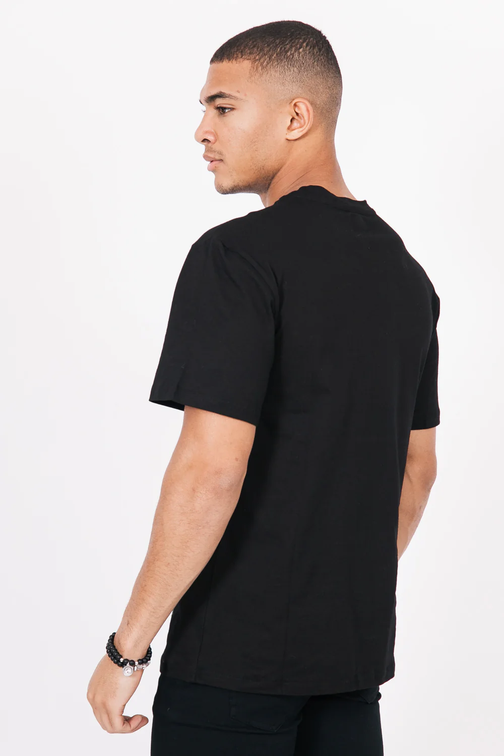 T-Shirt imprimés fluorescents noir - Image 7