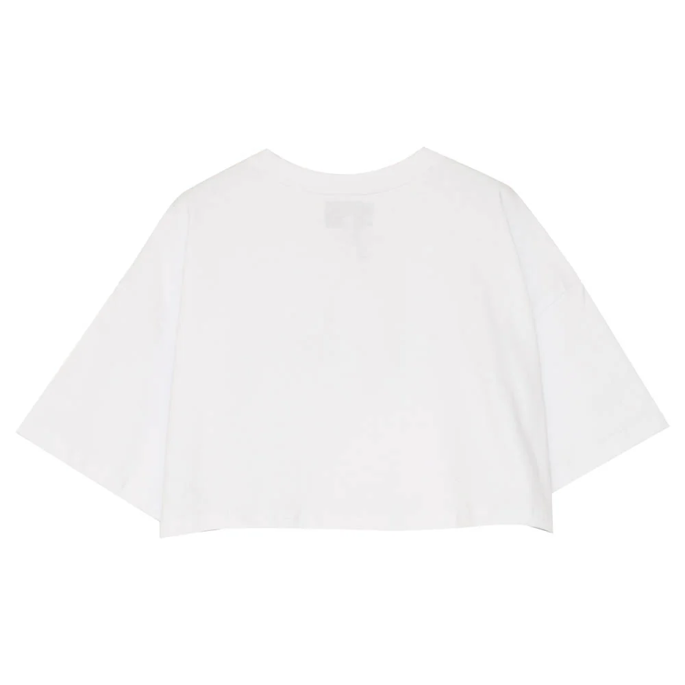 T-shirt irisé court cordons blanc - Image 8