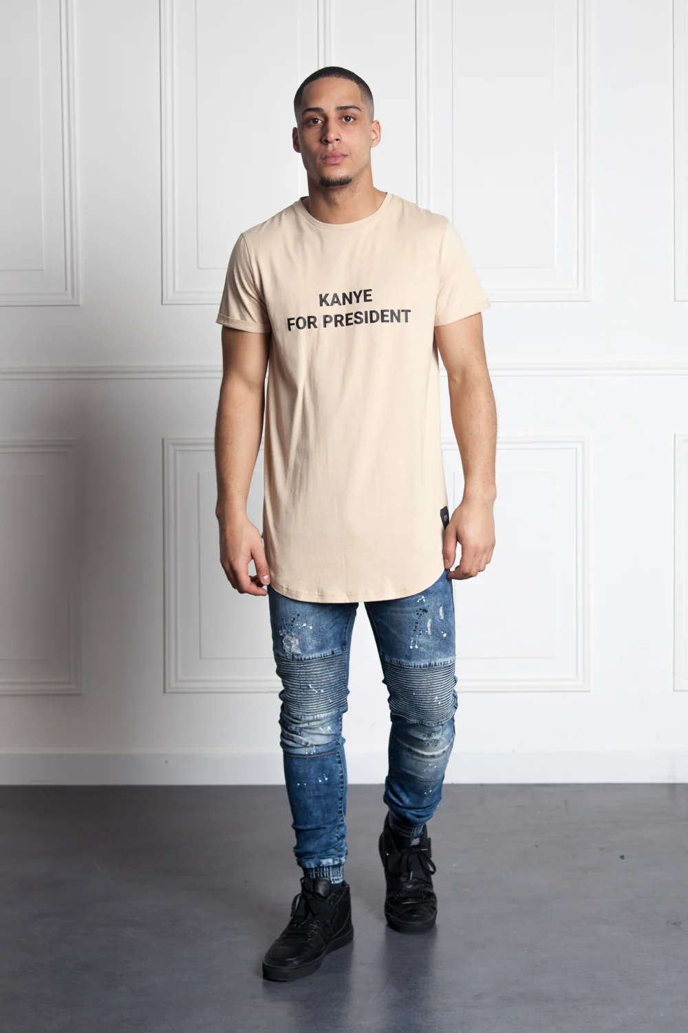 T-shirt Kanye President sand M2523VTS - Image 2