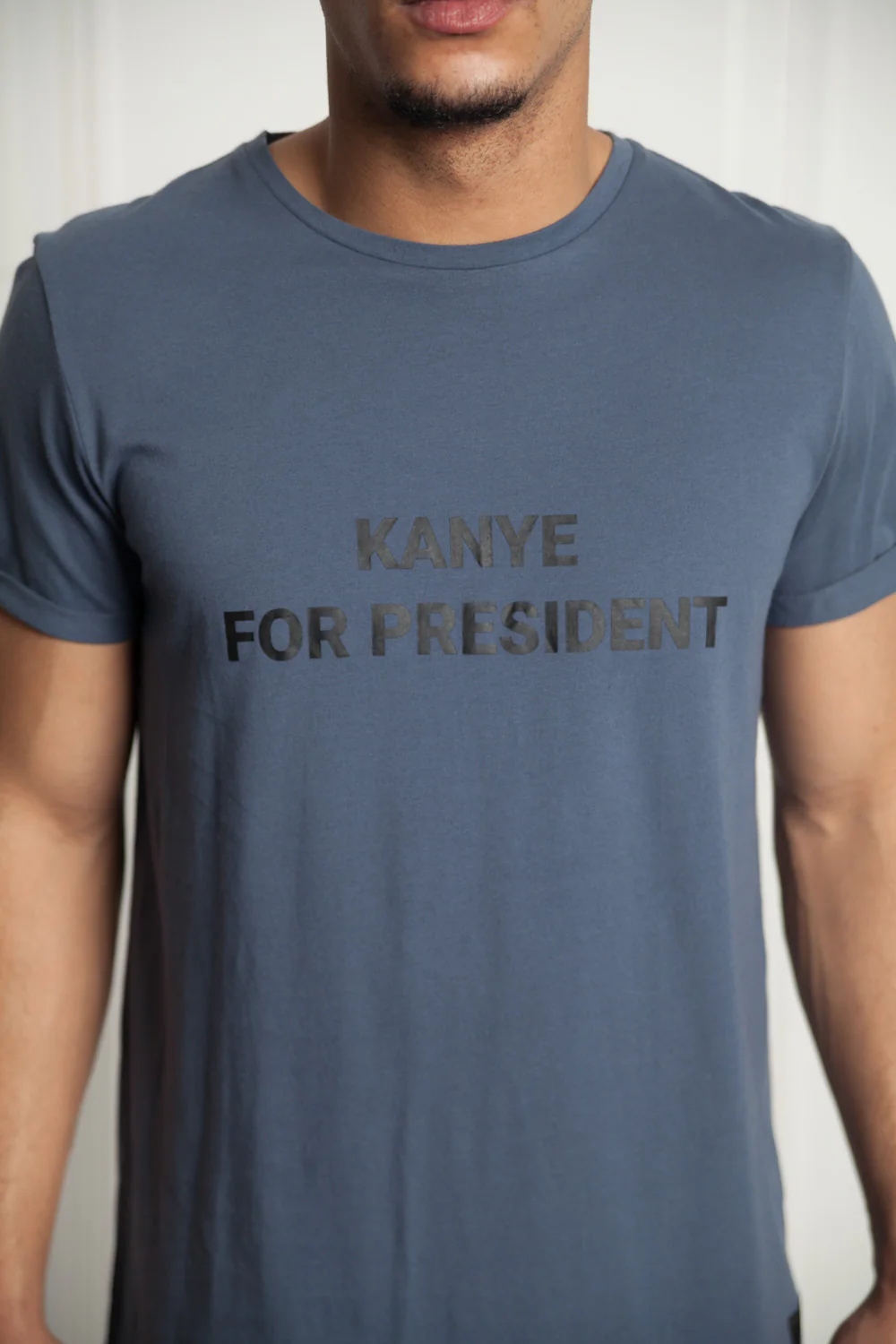 T-shirt Kanye President dark blue M2523VTS - Image 5