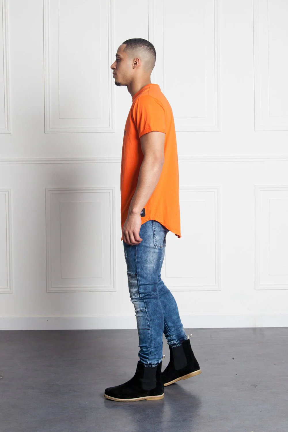 T-shirt Kanye President orange M2523VTS - Image 4
