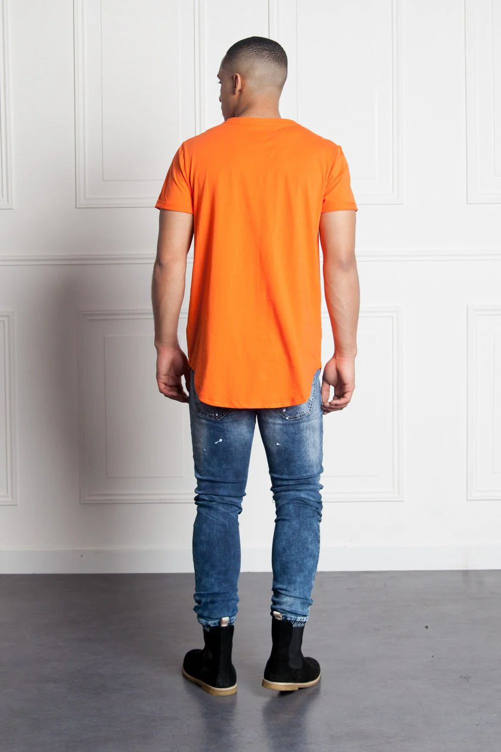 T-shirt Kanye President orange M2523VTS - Image 5