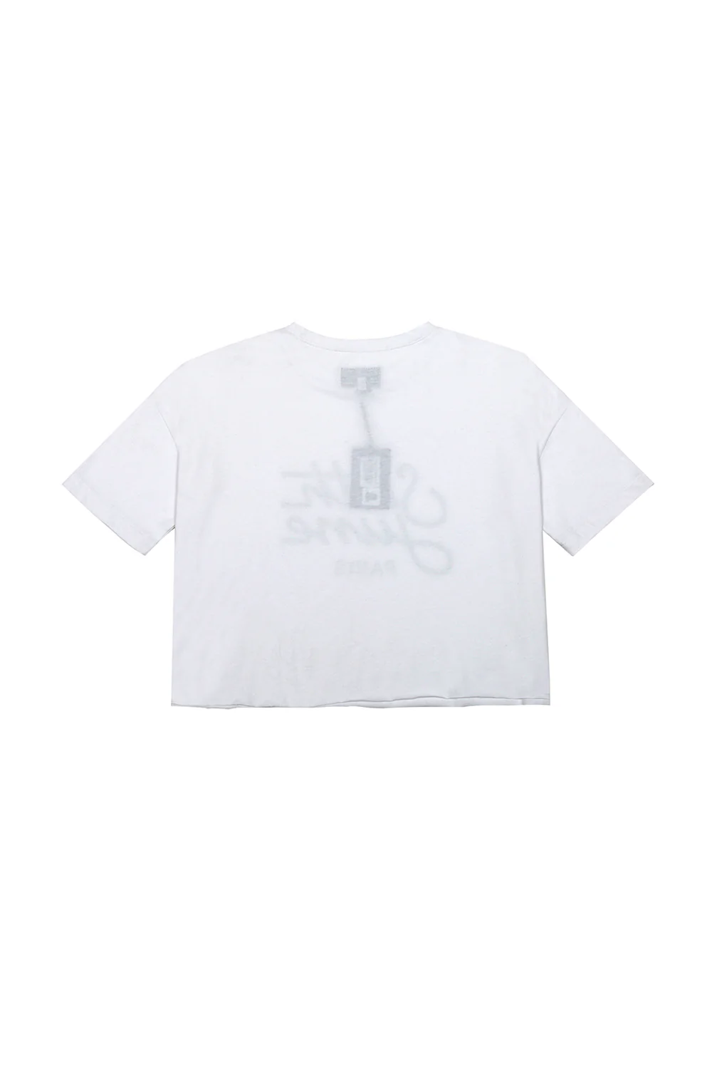 T-shirt large logo Sport blanc W2403KTS - Image 5