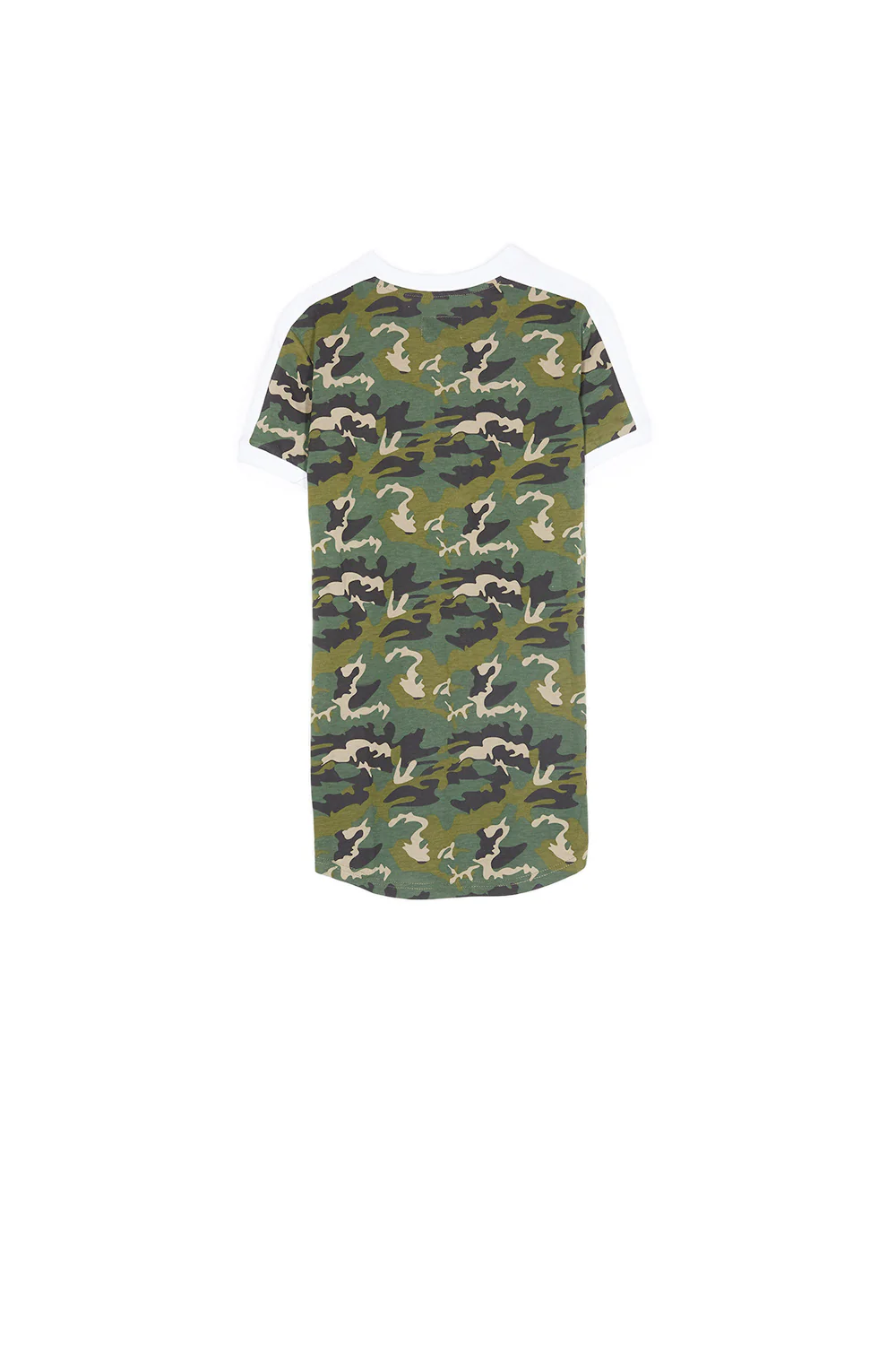 T-shirt logo bandes kaki - Image 6