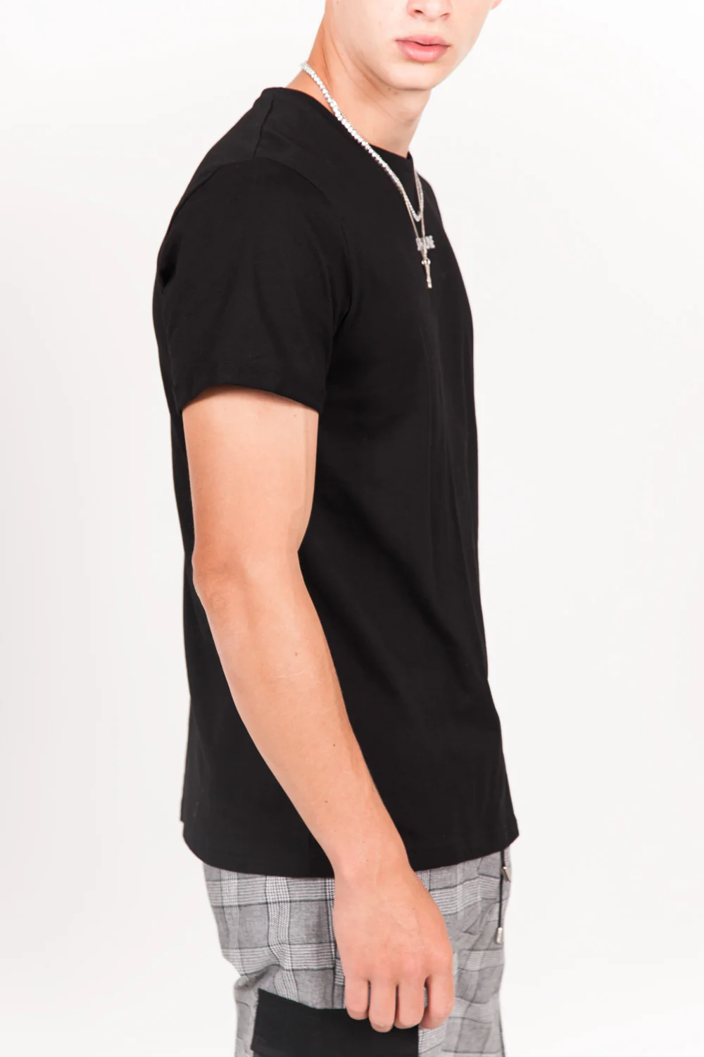 T-shirt logo réfléchissant arrière noir - Image 6