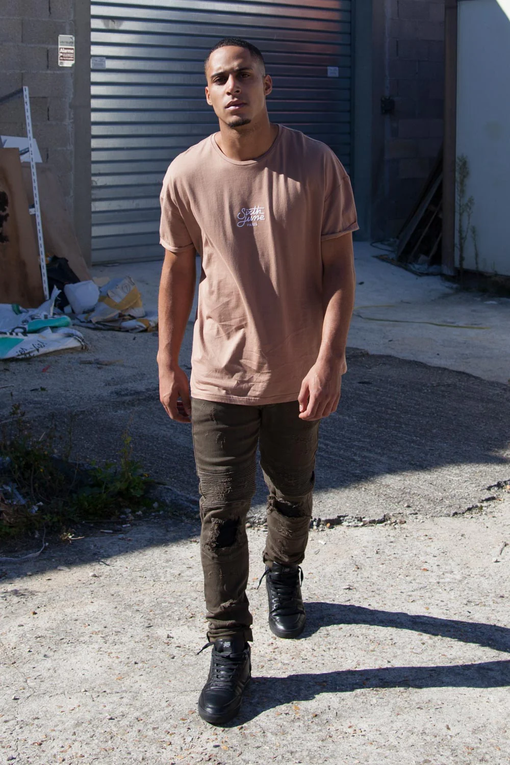 T-shirt logo Paris camel M2327WTS - Image 2