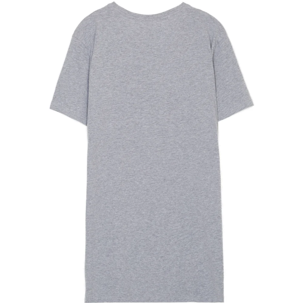 T-shirt long Propaganda fluo gris - Image 6