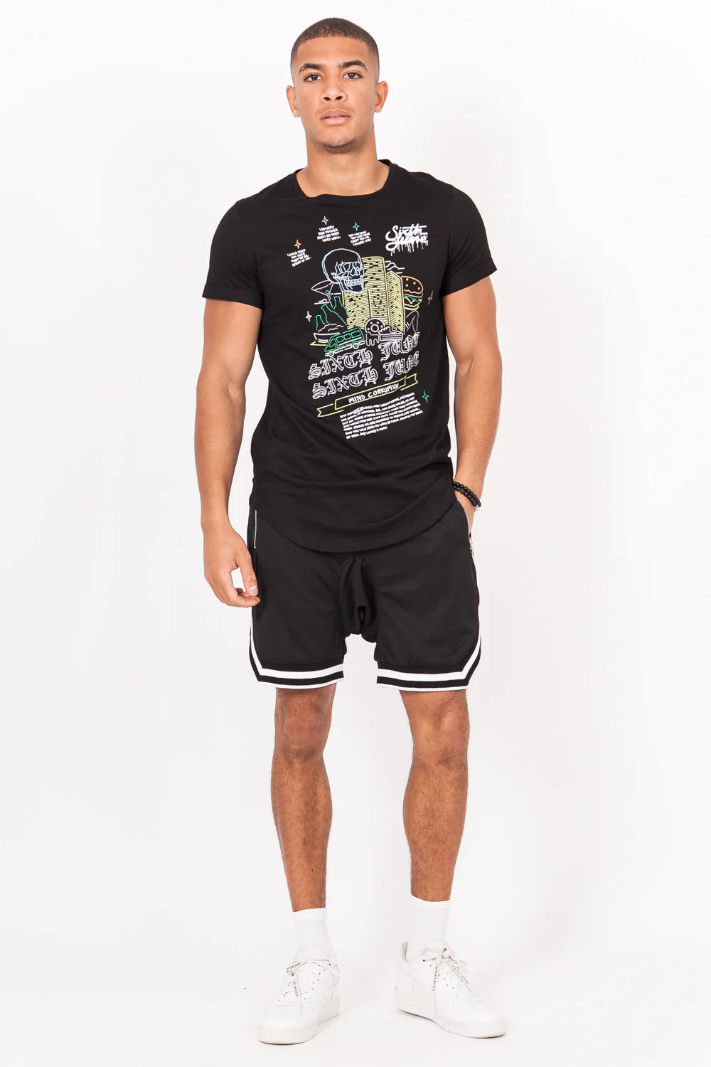 T-shirt "Mind corruption" noir - Image 5