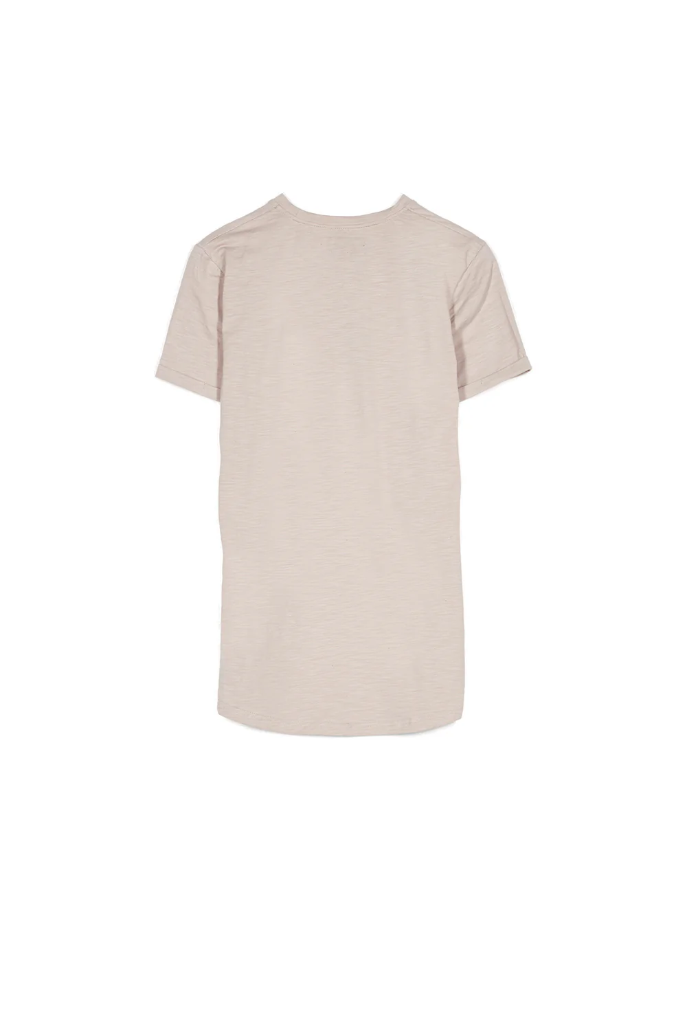 T-shirt moulant logo rose clair - Image 6