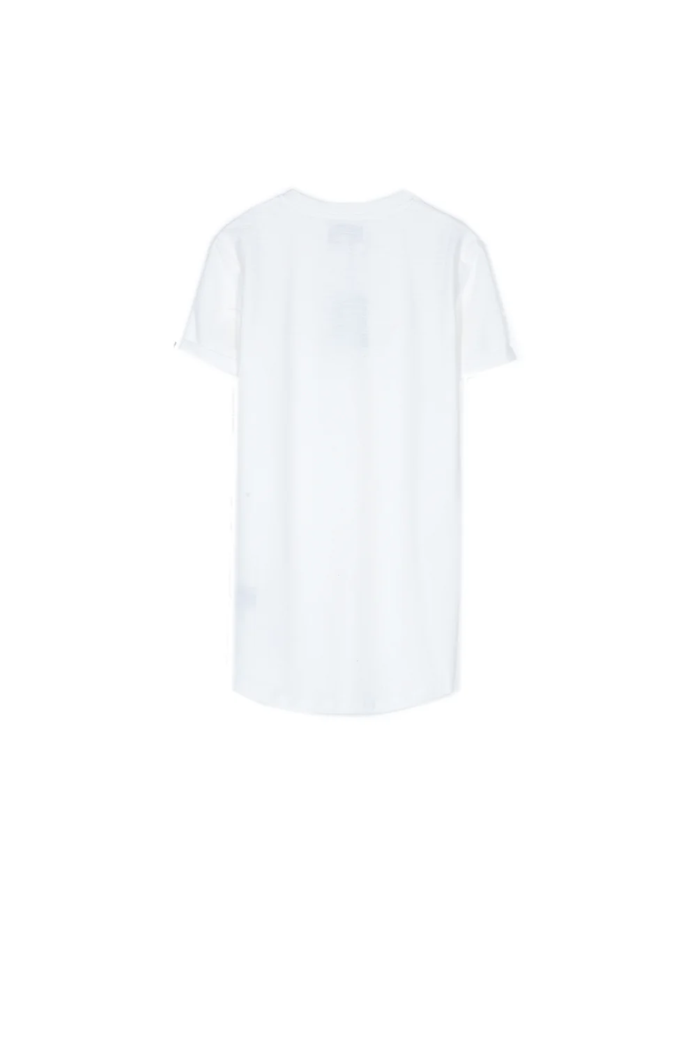 T-shirt moulant texturé blanc - Image 6