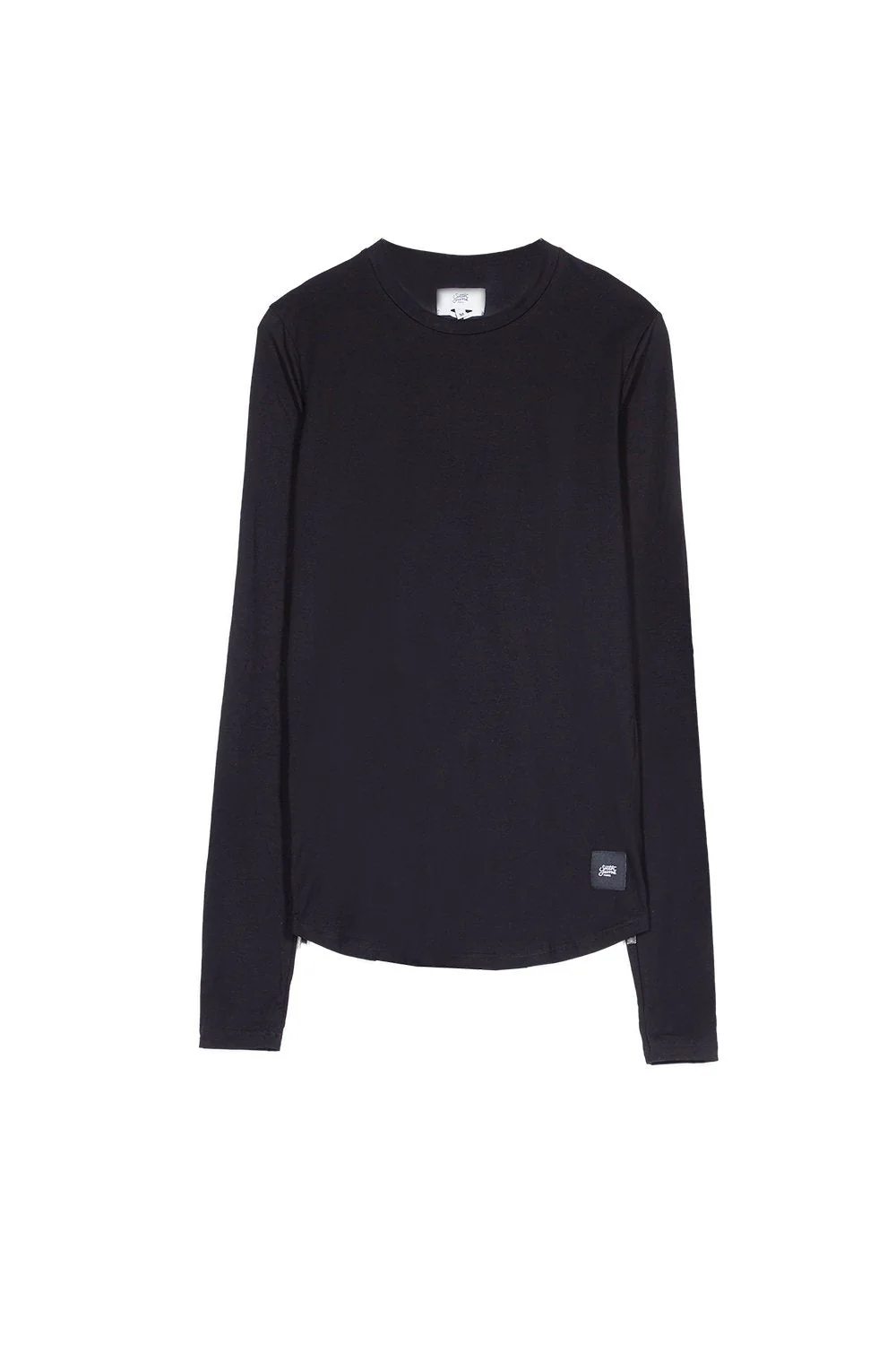 T-shirt moulant zips noir - Image 5