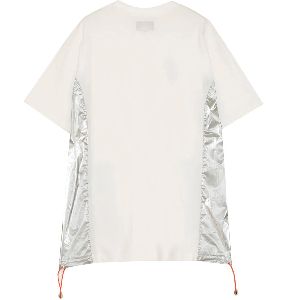 T-shirt multi-poches brillantes blanc - Image 7