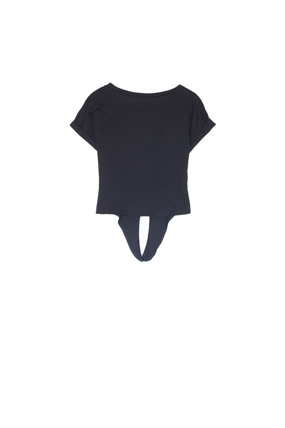 T-shirt noeud Girl squad noir - Image 7