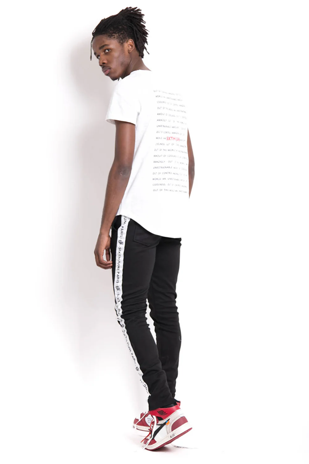 T-shirt out of control blanc - Image 4