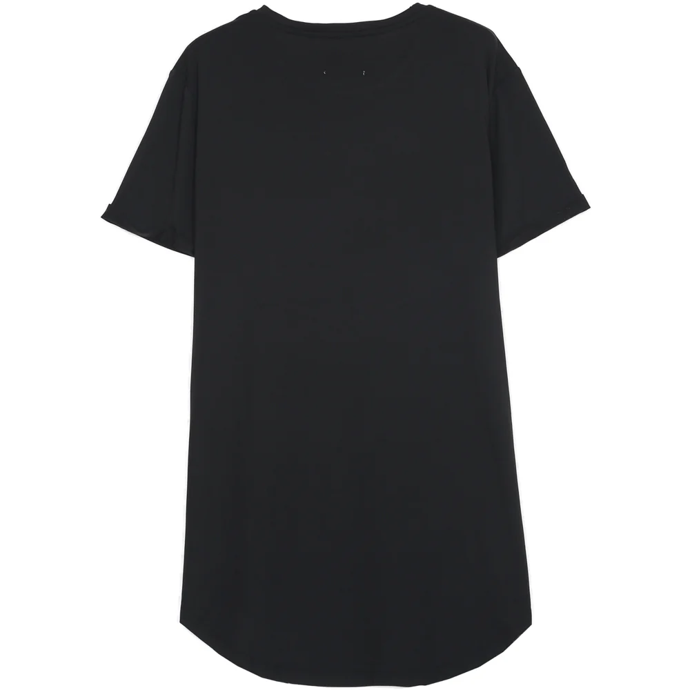T-shirt oversize baroque noir blanc or - Image 4